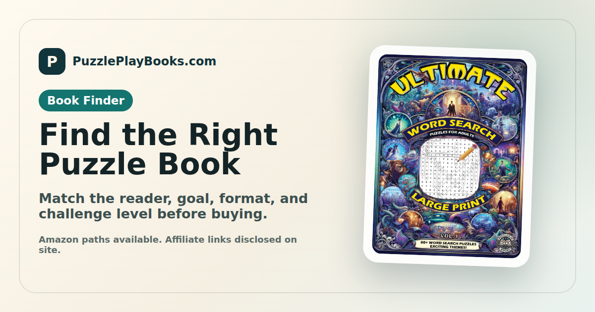 Puzzle Book Finder | PuzzlePlay Books